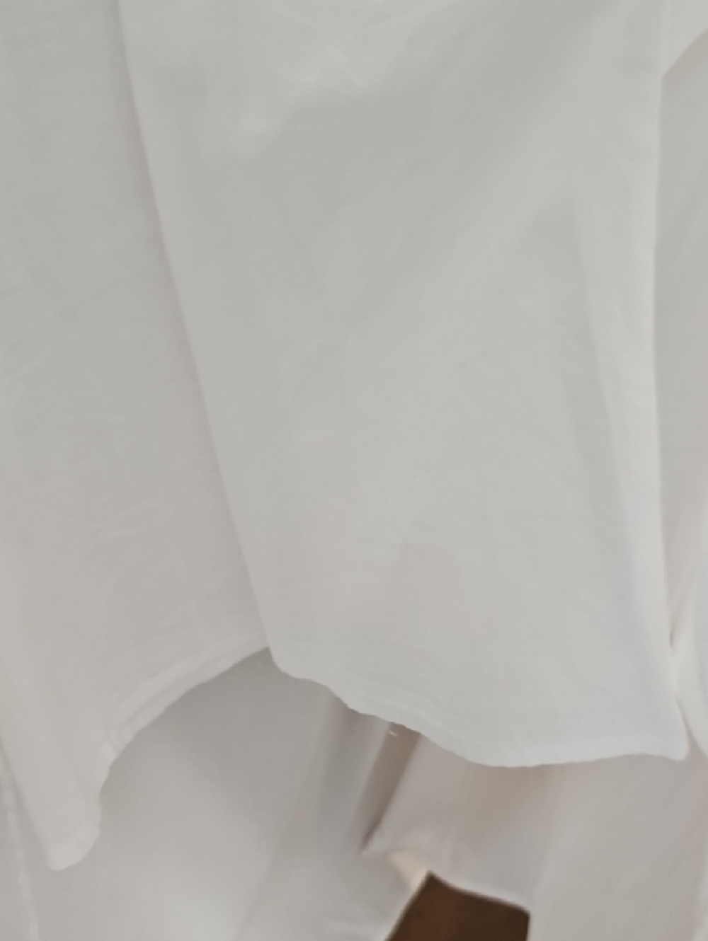Karl Lagerfeld White Sleeveless Gathered Midi Dress - Picture 5 of 6